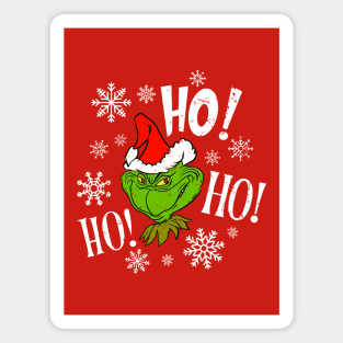 Merry Grinchmas! Ho Ho Ho! Magnet